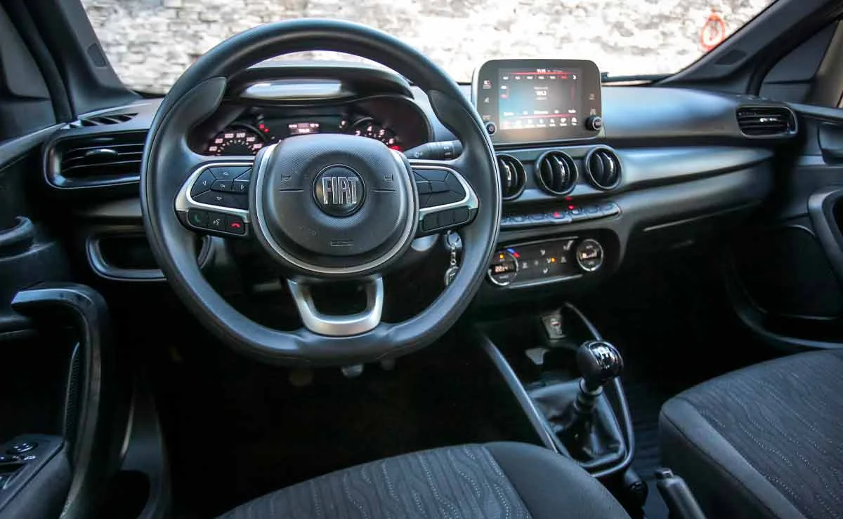 Interior del Fiat Cronos