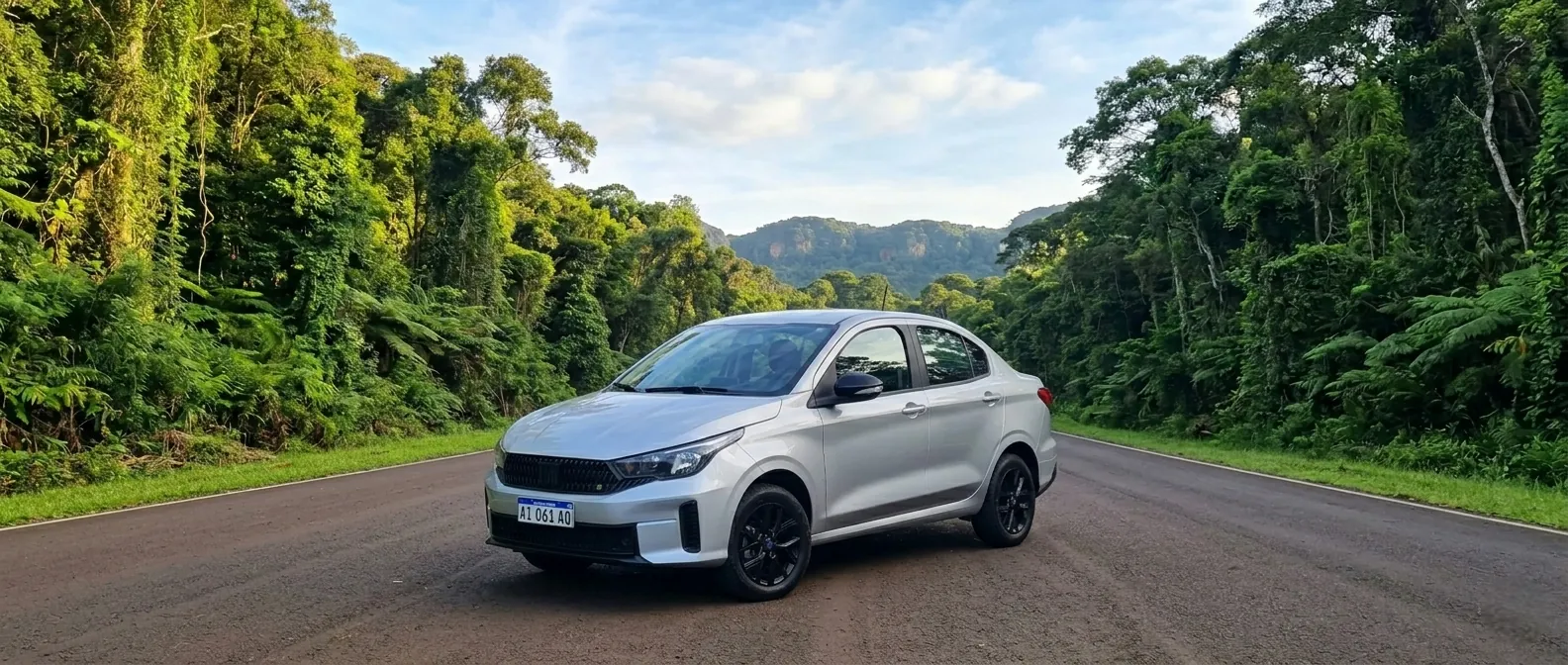 Fiat Cronos en la ruta